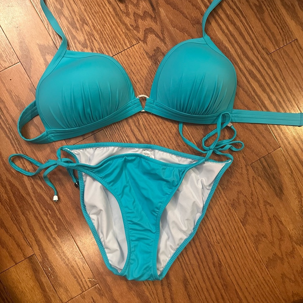 Teal Bikini Set